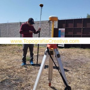 Levantamiento topográfico en Cuautlancingo TC-1103-1F