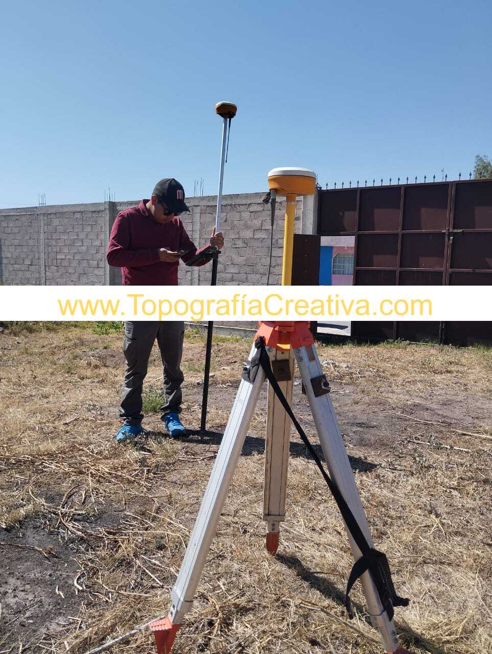 4 Levantamiento topográfico en San Martín de las Pirámides Estado de México TC-1103-1S