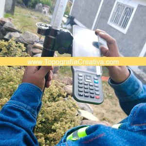Levantamiento topográfico en Cholula de Rivadavia TC-2910-1F