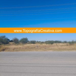 Levantamiento topográfico en Izúcar de Matamoros TC-3010-2F