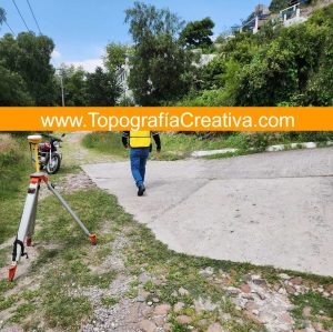Levantamiento Topográfico en Tulancingo de Bravo TC-1607-1F